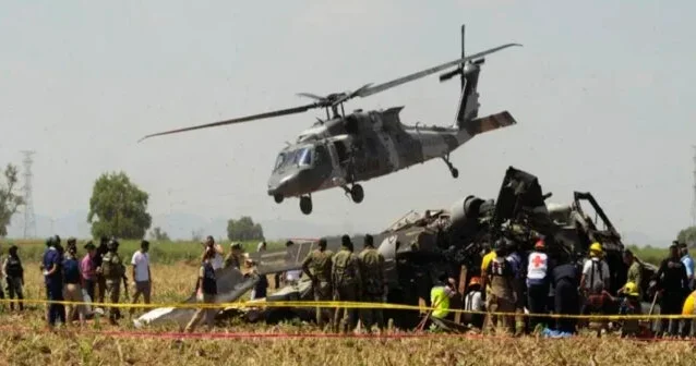 Vaşinqton ştatında helikopter qəzaya uğrayıb
