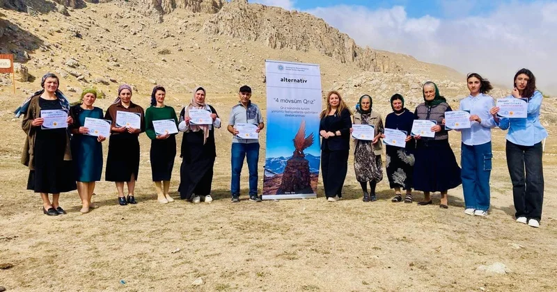 “4 mövsüm Qrız” layihəsi başa çatdı: Biznes planların hazırlanmasına dəstək göstərildi FOTO