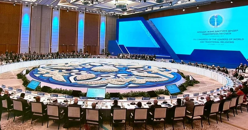 Dünya və Ənənəvi Dinlərin Liderlərinin VIII Astana Qurultayı sülh bəyannaməsi ilə yekunlaşıb