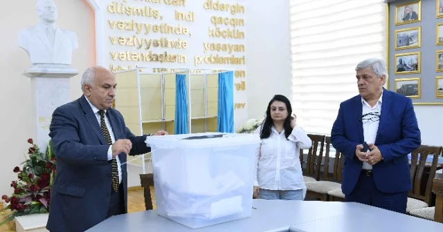 Dövlət Komitəsi yanında İctimai Şuraya seçkilər keçirilib FOTOLAR