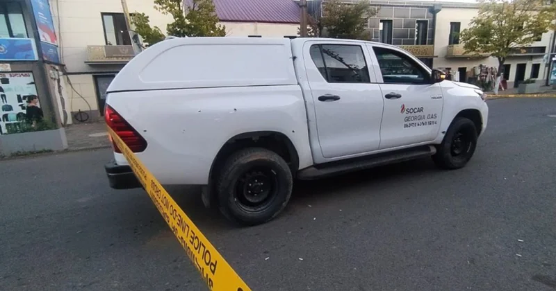 SOCAR ın avtomobili güllələndi Həbs edilən var (FOTO)