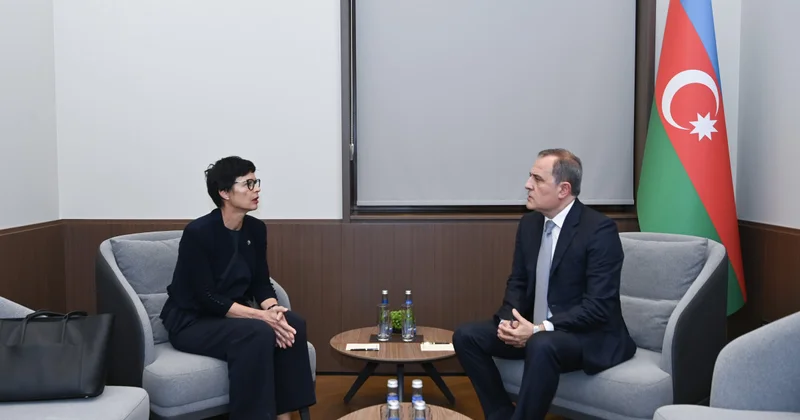 Ceyhun Bayramovun AK nın genişlənmə üzrə komissarı Marta Kos ilə görüşüb