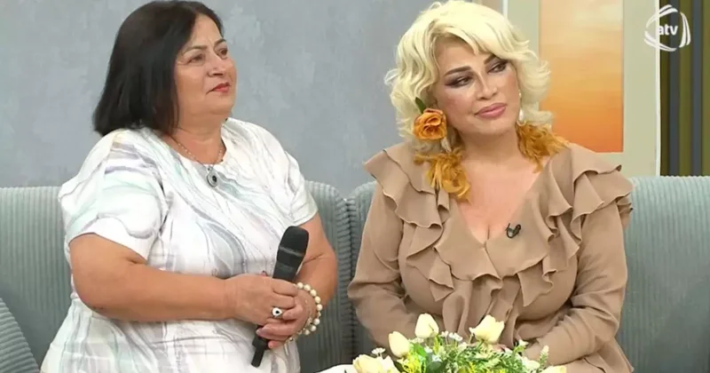 Mətanət eks ərinin xanımı ilə efirdə