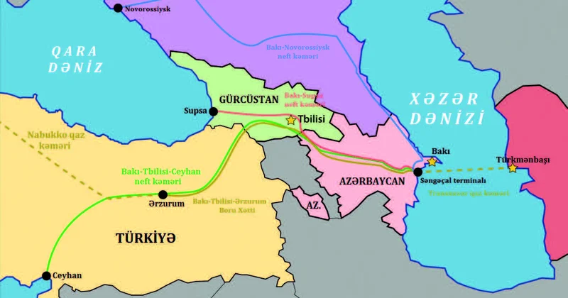 Xəzərdən Aralıq dənizinə neft körpüsü