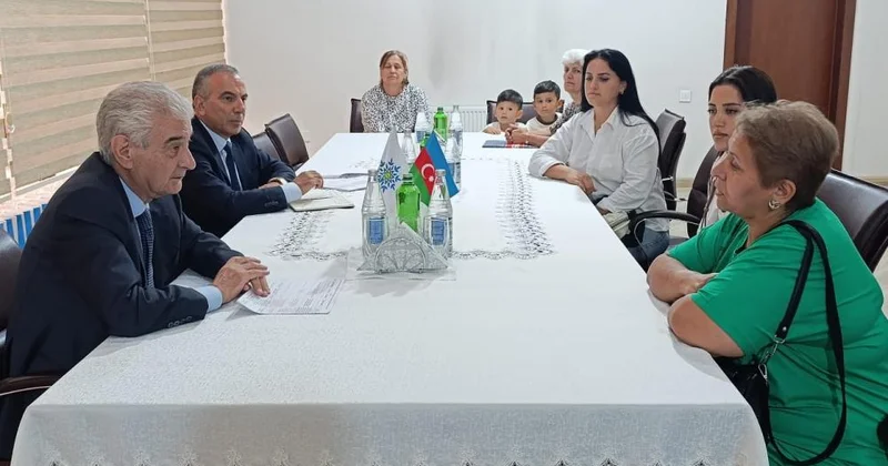 Əli Əhmədov seçiciləri ilə növbəti görüşünü keçirib