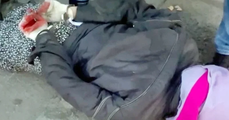 "Nənə" qiyafəsində terror törədərkən yaxalandı VİDEO