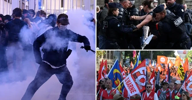 Fransada nə baş verir? Şəhərlərdə kütləvi etirazlar gedir