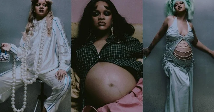 Ana olmağa hazırlaşan Rihannadan fərqli Fotosessiya
