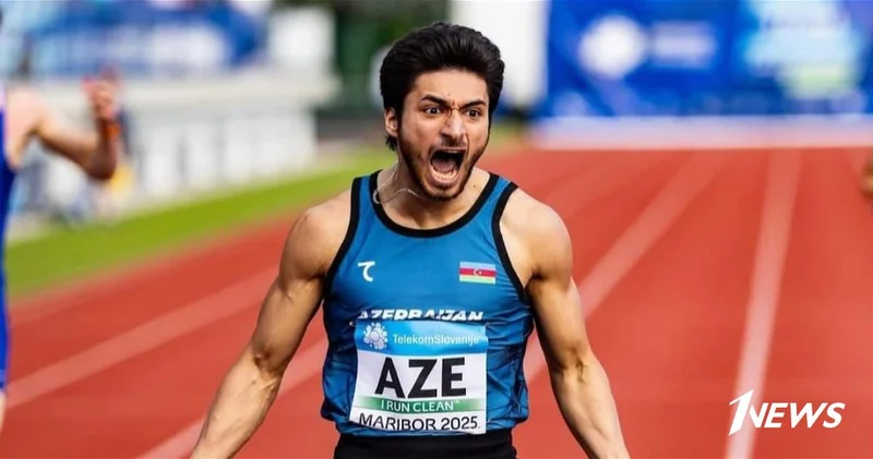 Азербайджанский спринтер дебютировал на чемпионате мира