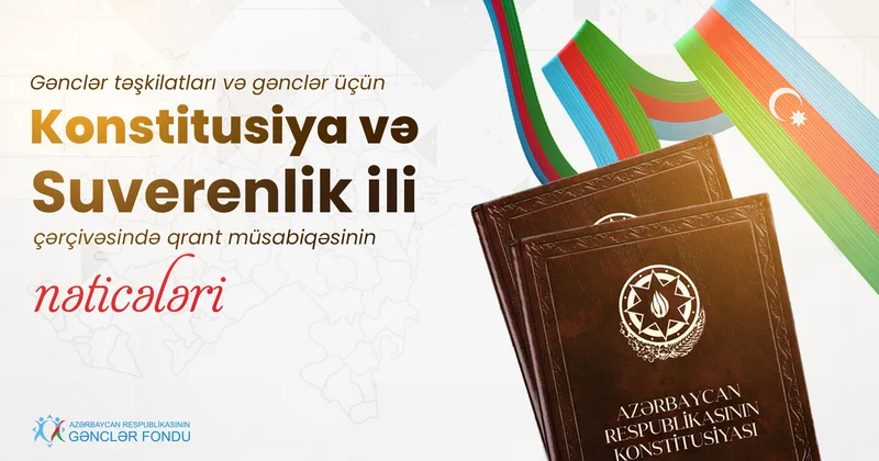 Gənclər Fondu “Konstitusiya və Suverenlik İli”nə həsr olunmuş qrant müsabiqəsinin nəticələrini elan edir