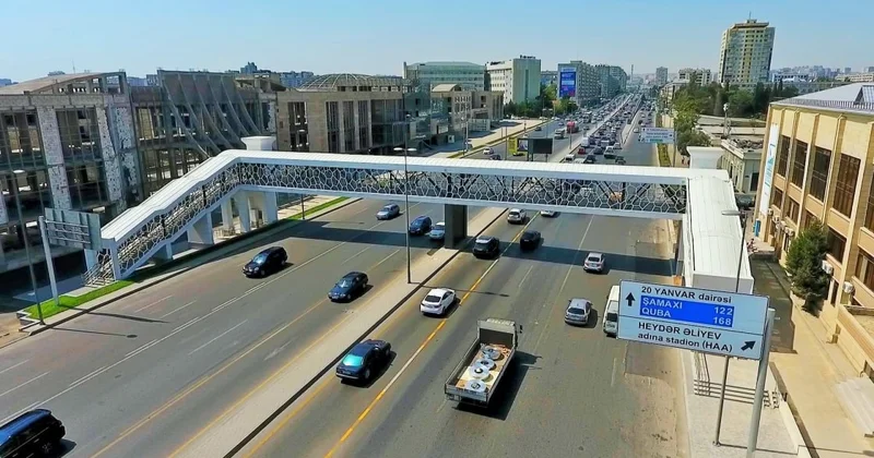 Ziya Bünyadov prospektində YENİLİK Qaydanı pozanları 100 manat cərimə gözləyir FOTO