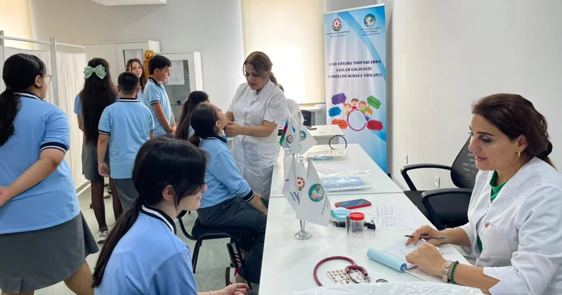Laçında uşaqlar üçün tibbi müayinələr təşkil olunub