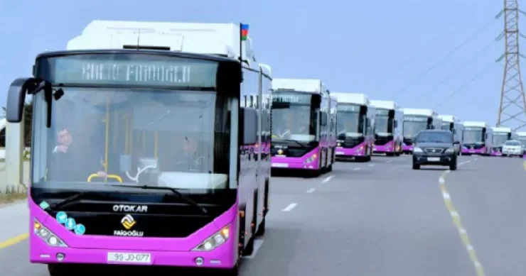 Daha iki küçədə avtobus zolağı çəkilir