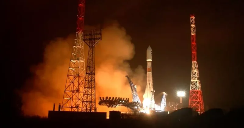 Союз 2.1б вышел на орбиту Видео