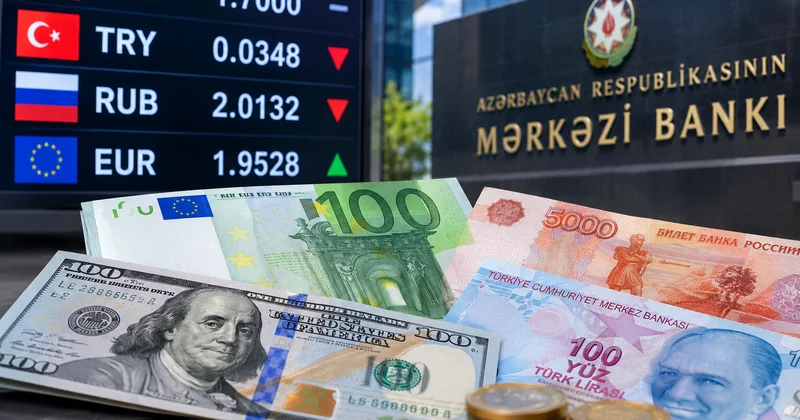 Valyuta bazarında fərqli mənzərə Avro bahalaşdı, rubl, lirə ucuzlaşdı