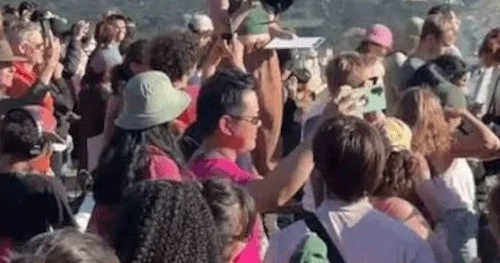 Okeana qışqırıb stress atdılar