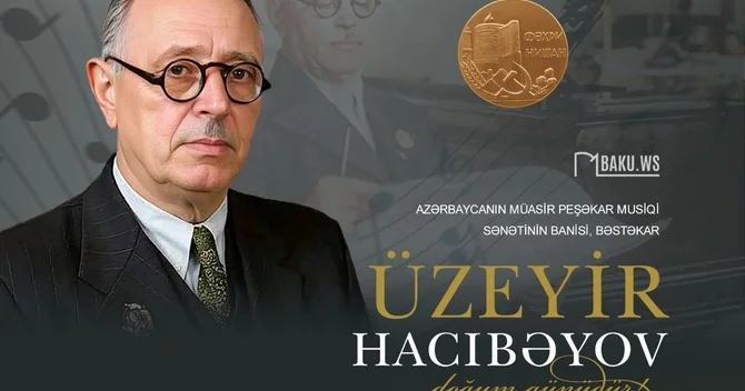 Üzeyir Hacıbəyovun anadan olmasından 141 il ötür