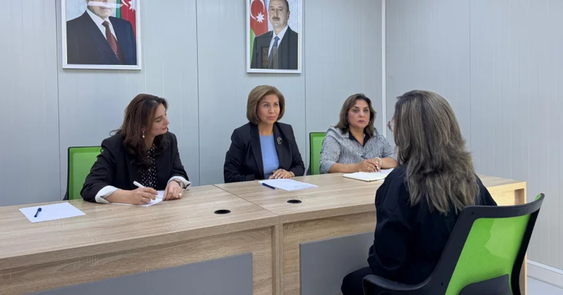 Dövlət Komitəsinin sədri Kǝlbəcǝrdə vətəndaşlarla görüşüb