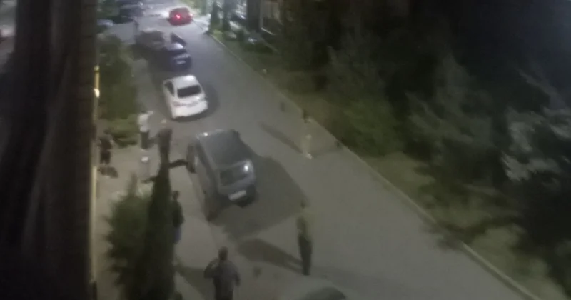 Ночной налет дронов на Россию видео
