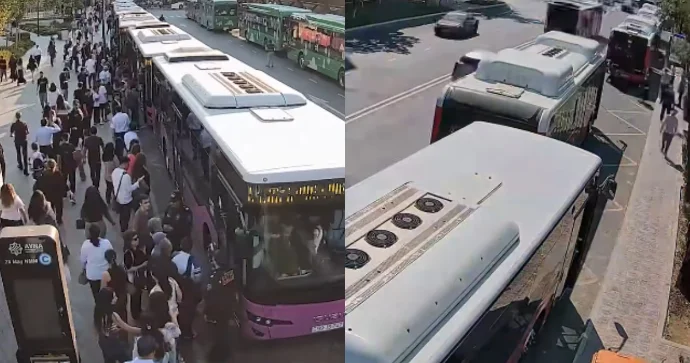 “28 May”da avtobuslar neçə dəqiqədən bir hərəkət edir? VİDEO