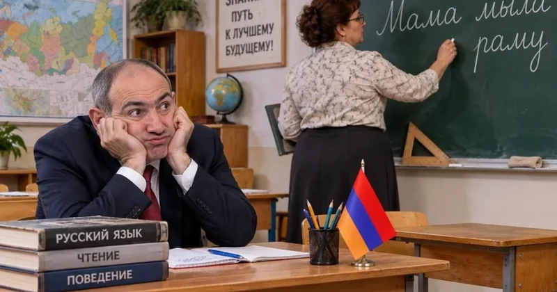 Kreml kimi seçəcək: rus dili kursuna gedən Paşinyanı, yoxsa...