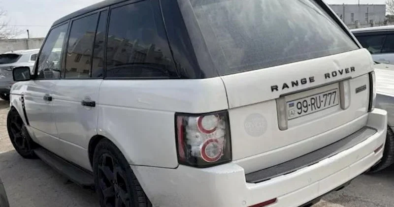 99 RU 777 nömrəli “Range Rover” müsadirə olunub yarı qiymətə satışa çıxarılıb Alan yoxdur