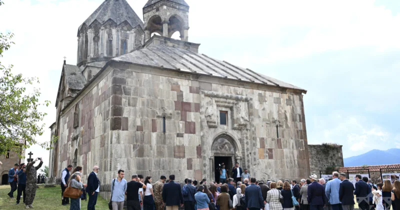 Alban Udi xristian dini icması diplomatik korpusun azad olunmuş ərazilərə səfərinə Ermənistanın revanşist münasibətini qınayıb