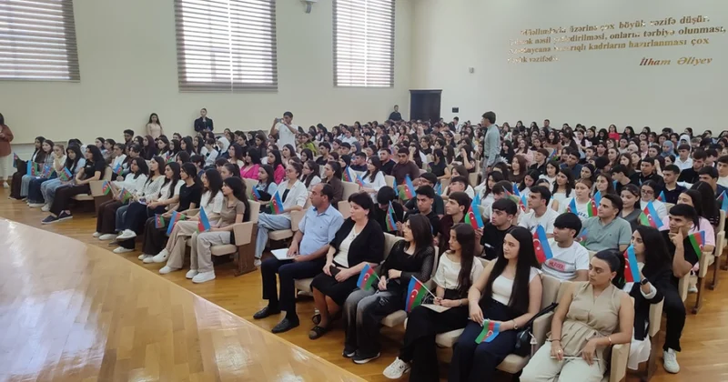 Ərazi bütövlüyümüz, suverenliyimiz xalqımızın milli sərvətidir GDU da tədbir