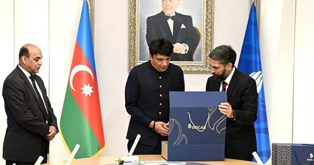 AFFA Pakistanla futbol əməkdaşlığını müzakirə etdi Şəkillər