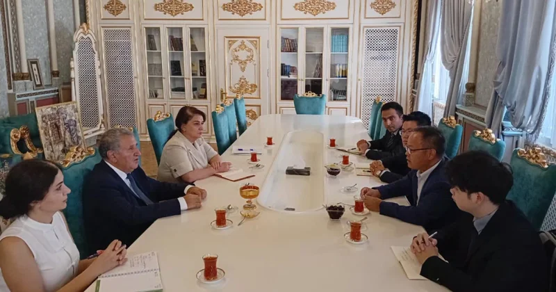 AMEA da Çin Sosial Elmlər Akademiyasının nümayəndə heyəti ilə görüş olub