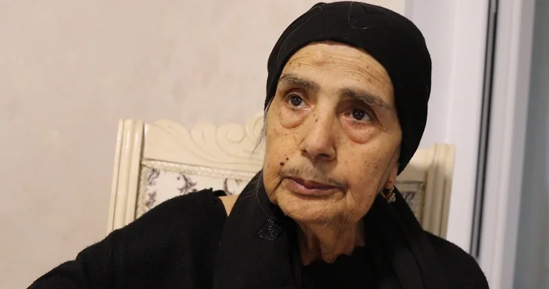 Şəhid anasının arzusu gerçəkləşdi FOTOLAR