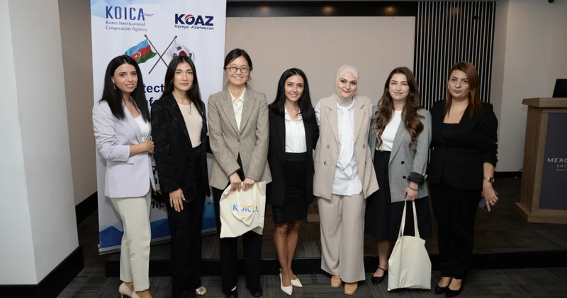 ® KOICA nın dəstəyi ilə həyata keçirilən layihəyə yekun vurulub