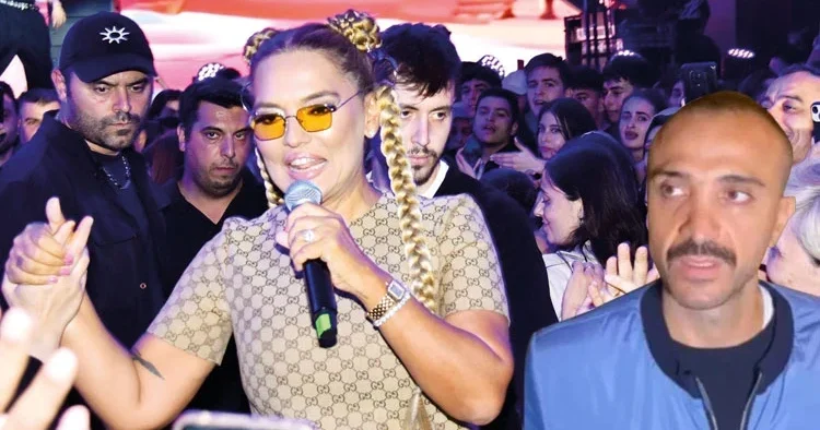 Demet Akalına toxunan şəxsə şillə!