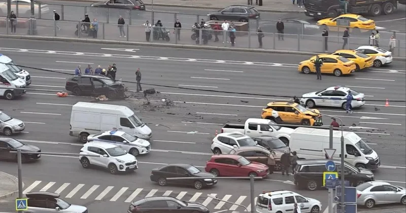 Массовое ДТП в Москве