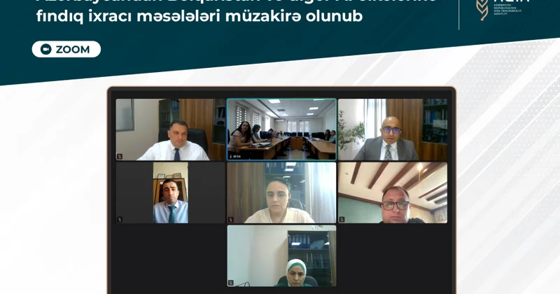Azərbaycandan Bolqarıstana və digər Aİ ölkələrinə fındıq ixracı məsələləri müzakirə olunub