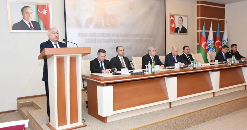 Qaradağ rayonunda “Əsrin müqaviləsi: milli enerji strategiyasindan güclü iqtisadiyyata və suveren dövlətə” mövzusunda tədbir keçirilib