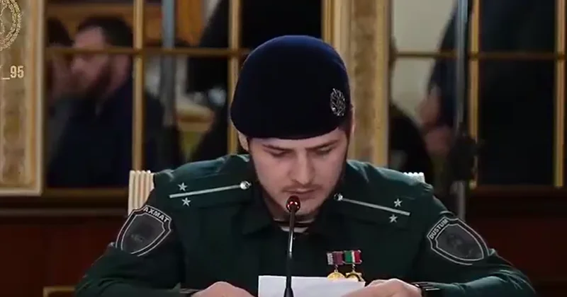 Kadırovun oğlunun çıxışı müzakirələrə səbəb oldu Video