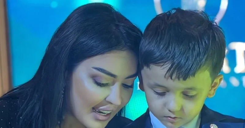 Vəfa oğluna ad günü etdi FOTO