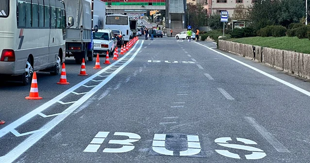 Bu avtobus zolağının qüvvədəolma vaxtı 1 saat artırıldı