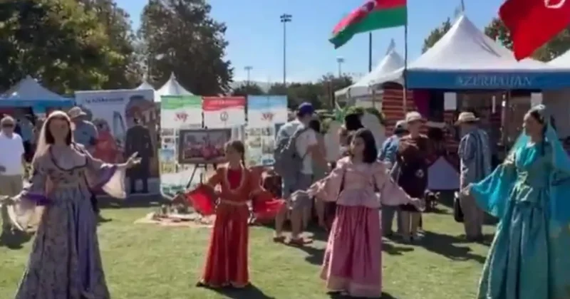 Азербайджан на фестивале культуры в Калифорнии Видео
