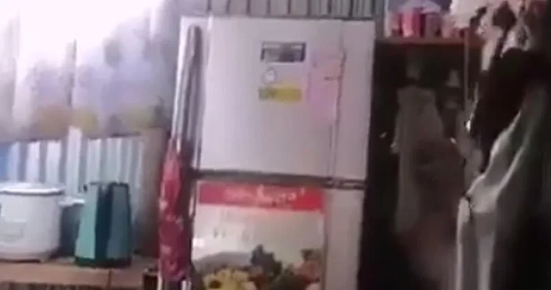 Момент сильного землетрясения на Филиппинах ВИДЕО