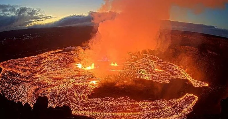 Havay adalarındakı Kilauea vulkanı yenidən püskürüb