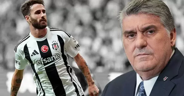 Beşiktaş başqanı Fənər ə söz atdı Rafa Silvanın ancaq formasını ala bilərlər