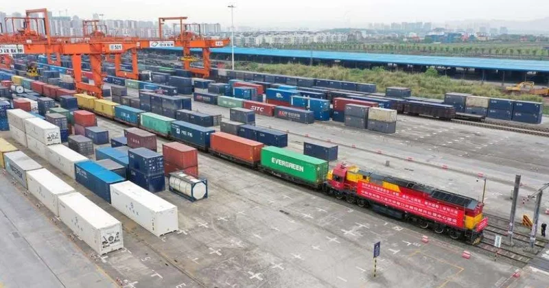 Çindən yeni marşrut üzrə Azərbaycana multimodal yük daşımalarına start verilib