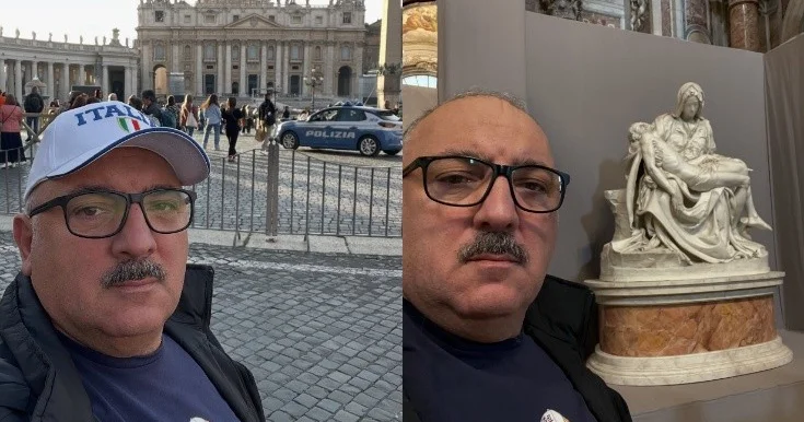 Bəhram Bağırzadə Romda Fotolar
