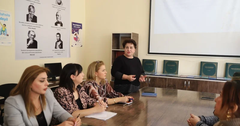 GDU nun professor müəllim heyəti üçün inklüziv təhsillə bağlı maarifləndirici təlim keçirilib