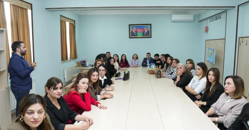 NDU nun Beynəlxalq Məktəbində alman dilinin tədrisinə dair təlim keçirilib