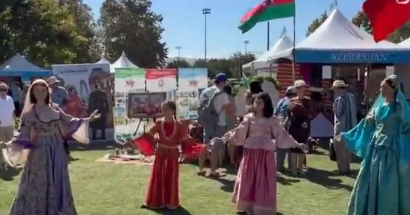 Los Ancelesdə Azərbaycan mədəniyyəti tanıdılıb VİDEO