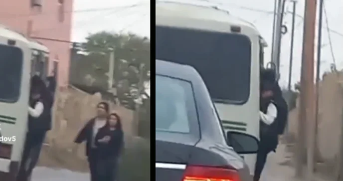 Marşrut avtobusunda təhlükəli anlar; sürücü sərnişinlərin həyatını heçə saydı VİDEO