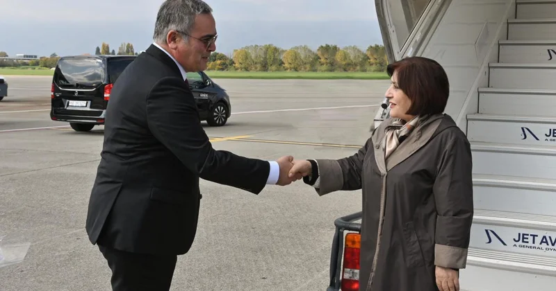 Sahibə Qafarova Parlamentlərarası İttifaqın 151 ci Assambleyasında iştirak üçün İsveçrəyə gəlib FOTO